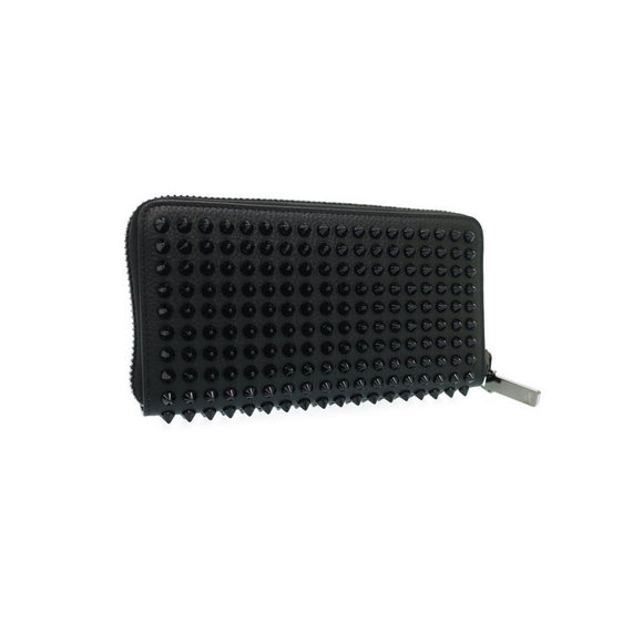 Christian Louboutin Handbags - Christian Louboutin Zip Panettone Wallet Studded Long